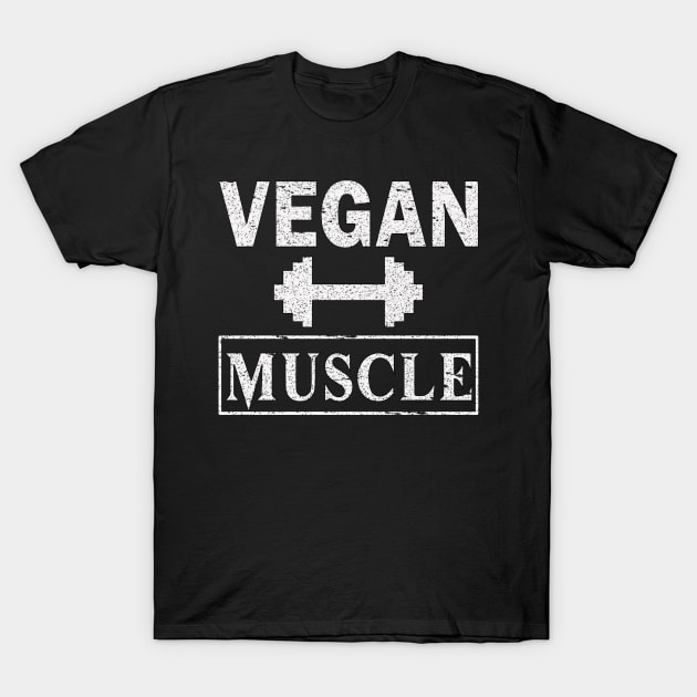 Vegan Muscle | Vintage favorite tee T-Shirt by Get Yours